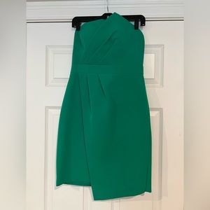 Vince Camuto Emerald Green Strapless Dress